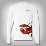 Fish Wrap Shirt -  Lobster - Performance Shirts - Fishing Shirt