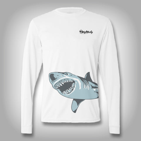 Fish Wrap Shirt - Shark - Performance Shirts - Fishing Shirt –  SurfmonkeyGear