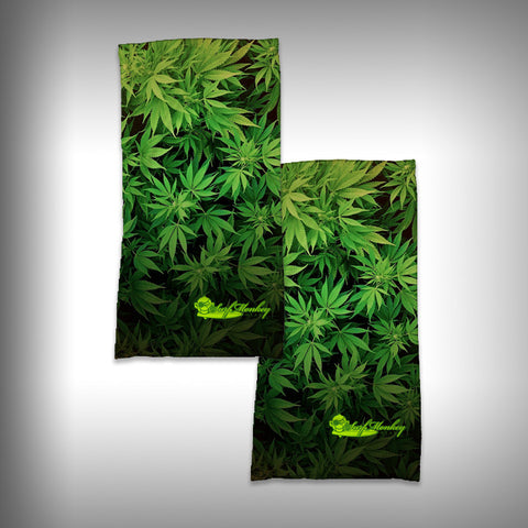 Monk Wrap Neck Gaiter / Face Shield - Cannibis - SurfmonkeyGear
