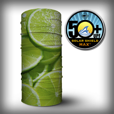 Monk Wrap Neck Gaiter - Face Mask - Bandana - Limes