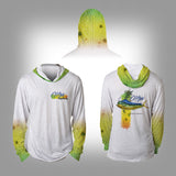 Surfmonkey Gear Fish Headzies™ Performance Solar Hoodie Shirt - Mahi - SurfmonkeyGear
 - 1