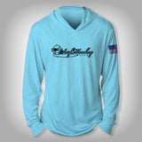 Surfmonkey Gear Performance Solar Hoodie Shirt - SM Logo