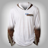 Surfmonkey Gear Fish Headzies™ Performance Solar Hoodie Shirt - Cobia