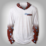 Surfmonkey Gear Fish Headzies™ Performance Solar Hoodie Shirt - Grouper