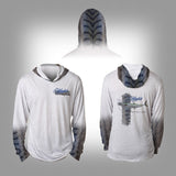 Surfmonkey Gear Fish Headzies™ Performance Solar Hoodie Shirt - King Fish - SurfmonkeyGear
 - 1