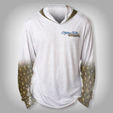 Surfmonkey Gear Fish Headzies™ Performance Solar Hoodie Shirt - Northern Pike