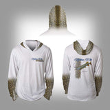 Surfmonkey Gear Fish Headzies™ Performance Solar Hoodie Shirt - Northern Pike - SurfmonkeyGear
 - 1