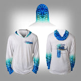 Surfmonkey Gear Fish Headzies™ Performance Solar Hoodie Shirt - SailFish - SurfmonkeyGear
 - 1