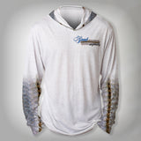 Surfmonkey Gear Fish Headzies™ Performance Solar Hoodie Shirt - Snook