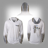 Surfmonkey Gear Fish Headzies™ Performance Solar Hoodie Shirt - Snook - SurfmonkeyGear
 - 1