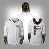 Surfmonkey Gear Fish Headzies™ Performance Solar Hoodie Shirt - Walleye - SurfmonkeyGear
 - 1