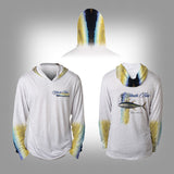 Surfmonkey Gear Fish Headzies™ Performance Solar Hoodie Shirt - Yellowfin Tuna - SurfmonkeyGear
 - 1