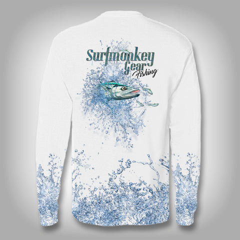 KingFish Explosion -Solar Performance Long Sleeve Shirts - Fishing Shirt
