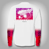Koi Scale Sleeve Shirt -  SurfMonkey - Performance Shirts - Fishing Shirt