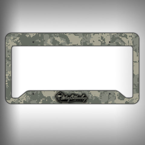 Camo Custom Licence Plate Frame Holder Personalized Car Accessories - SurfmonkeyGear

