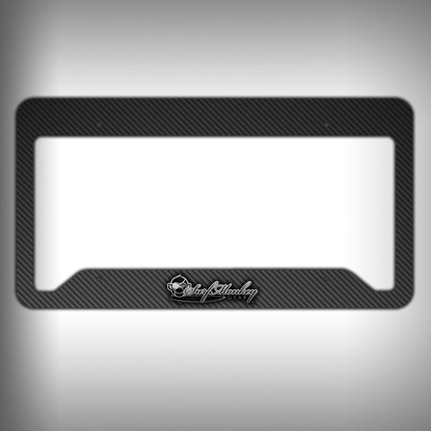 Carbon Fiber Custom Licence Plate Frame Holder Personalized Car Accessories - SurfmonkeyGear
