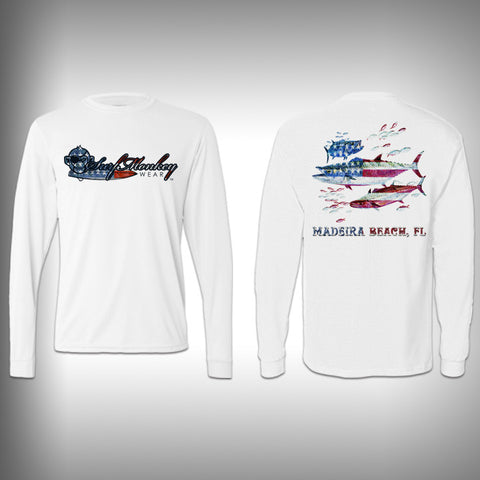 USA King Fish - Performance Shirts - Fishing Shirt - SurfmonkeyGear
 - 1