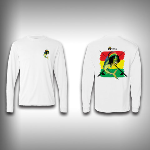 Rasta Mahi - Performance Shirt - Fishing Shirt - SurfmonkeyGear
 - 1