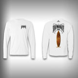 Retro Surfboard - Performance Shirts - Fishing Shirt - Surfing Shirt - SurfmonkeyGear
 - 1