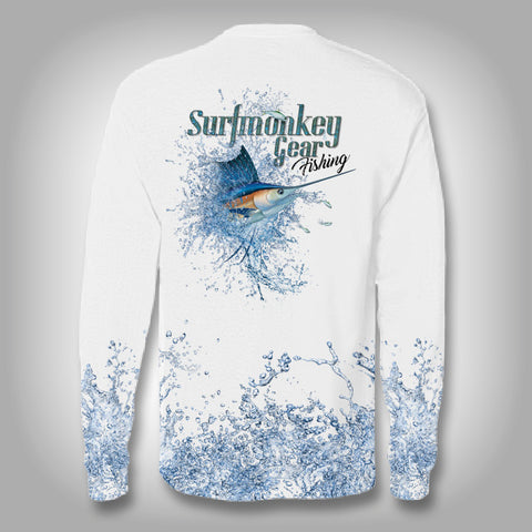 Cobia Big Fish Tournament Team Shirt unisex - SurfMonkey - Performance Shirts - Fishing Shirt Extra Large / Blue
