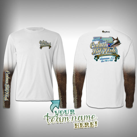 Cobia Big Fish Tournament Team Shirt Unisex -  SurfMonkey - Performance Shirts - Fishing Shirt - SurfmonkeyGear
 - 1