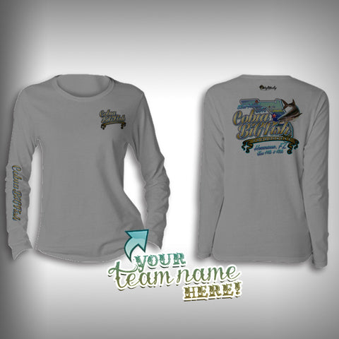 Cobia Big Fish Tournament Team Shirt Womens - SurfMonkey - Performance –  SurfmonkeyGear