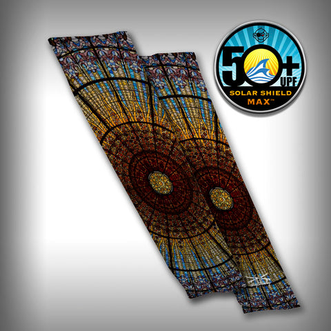 Stainglass Compression Sleeve Arm Sleeve