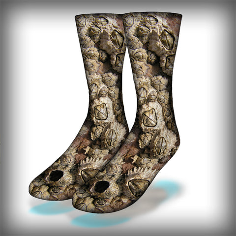 Barnacles Crew Socks Novelty Streetwear