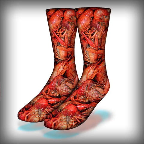 Crawfish Crew Socks Novelty Streetwear