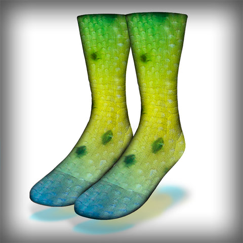 Mahi Crew Socks Novelty Streetwear