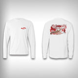 Spiny Lobster Dive Flag - Performance Shirt - Fishing Shirt - SurfmonkeyGear
 - 1