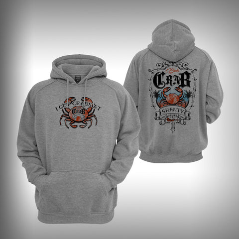Graphic Hoodie Sweatshirt - Crab Shanty - SurfmonkeyGear
 - 1