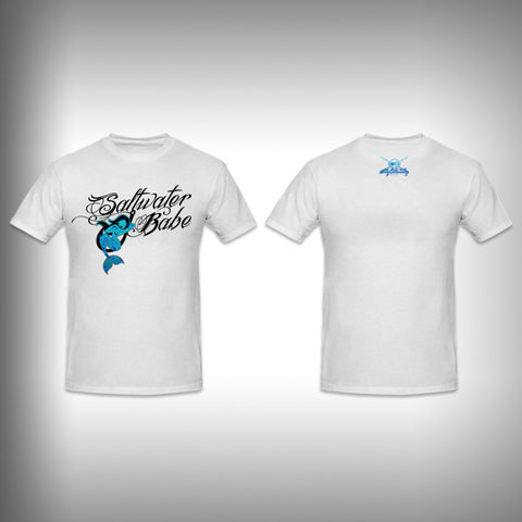 Toddler Salt Water Babe SurfMonkey - Toddler Performance Shirts - Moisture Wicking - SurfmonkeyGear
