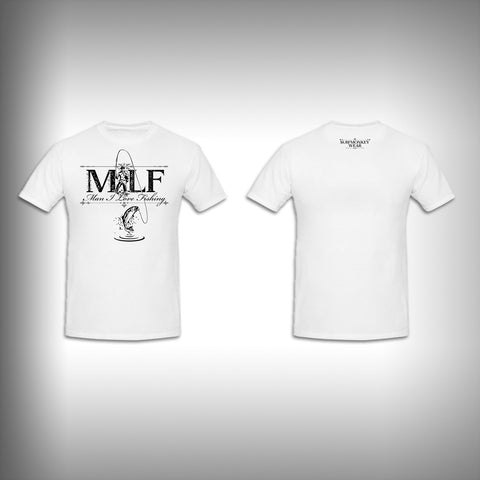 Unisex Short Sleeve Tshirt Custom Full Color Graphics - MILF - SurfmonkeyGear
