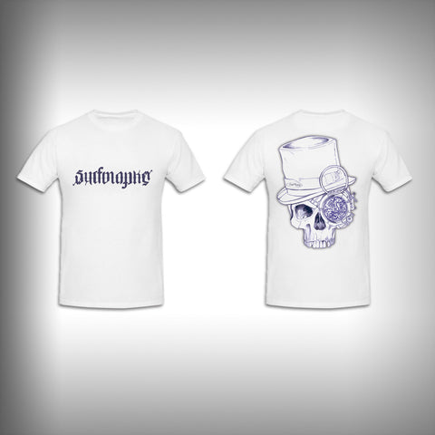 Unisex Short Sleeve Tshirt Custom Full Color Graphics - Skull Punk - SurfmonkeyGear
