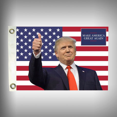 Trump Make America Great Again Flag - Marine Grade - Boat Flag